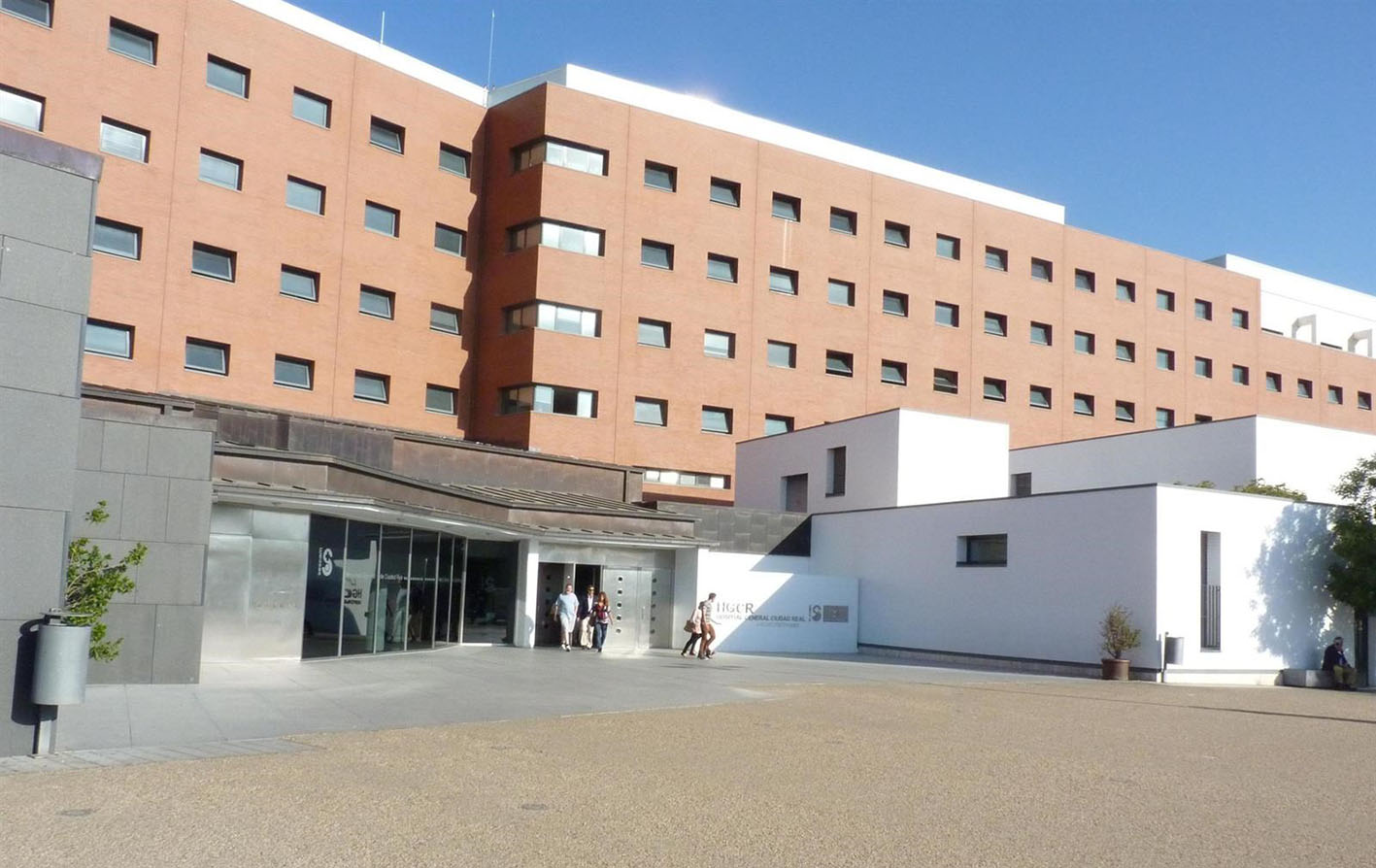 Hospital de Ciudad Real, donde está ingresado un hombre de 56 años por un posible golpe de calor.