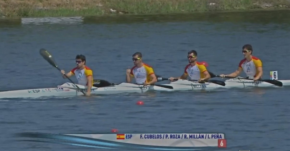 Imagen del k4 español. cubelos