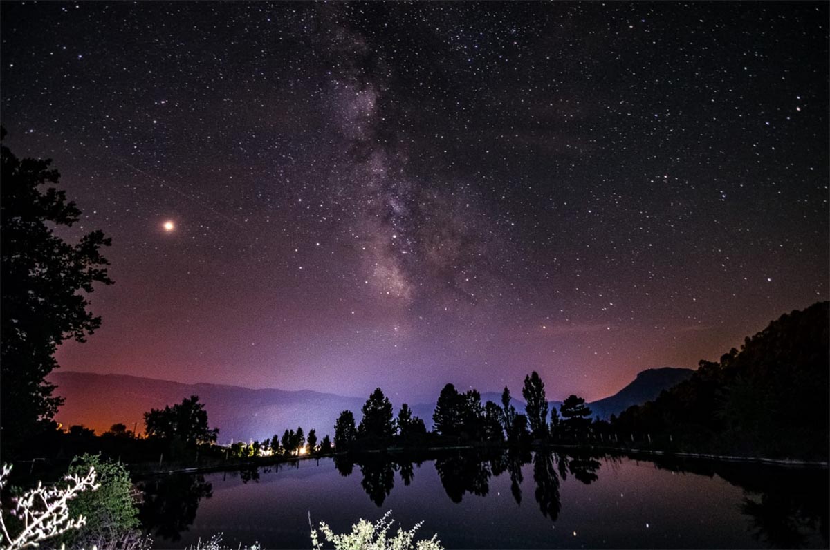 Martes, Vía Láctea y Perseidas, en Riópar (Albacete)