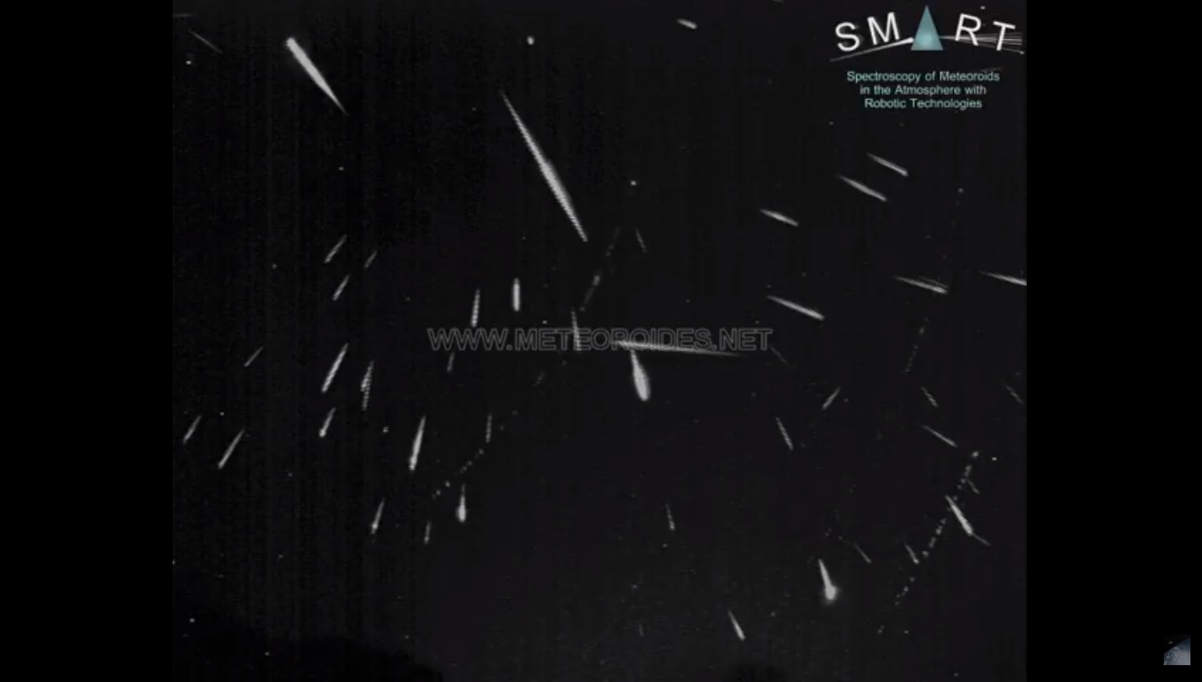 La lluvia de perseidas desde AstroHita.