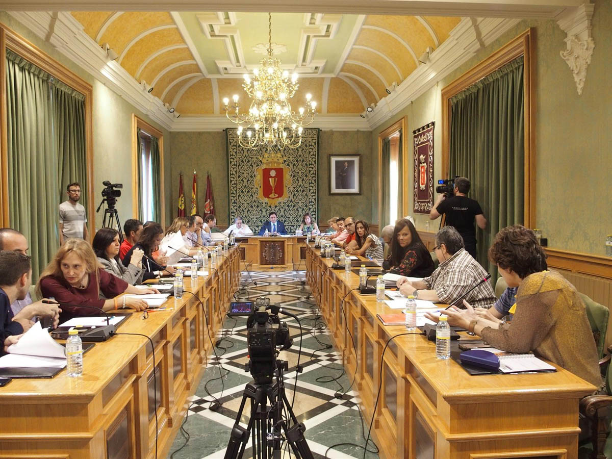 Pleno del Ayuntamiento de Cuenca.