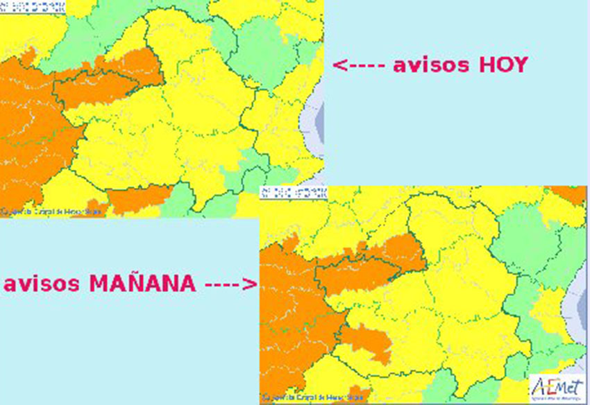 Ojo en la provincia de Toledo, que hoy domingo 5 de agosto podemos llegar a los 42 grados.