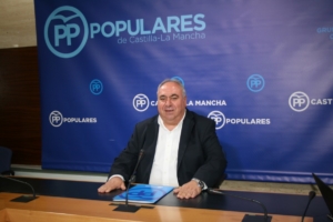 El secretario general del PP de CLM, Vicente Tirado. discapacidad
