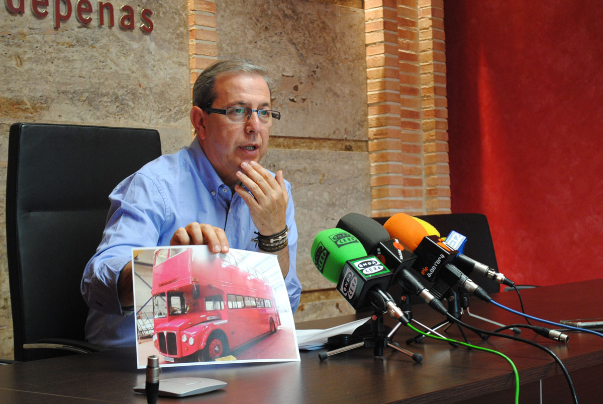 Manuel López, concejal de Festejos de Valdepeñas.