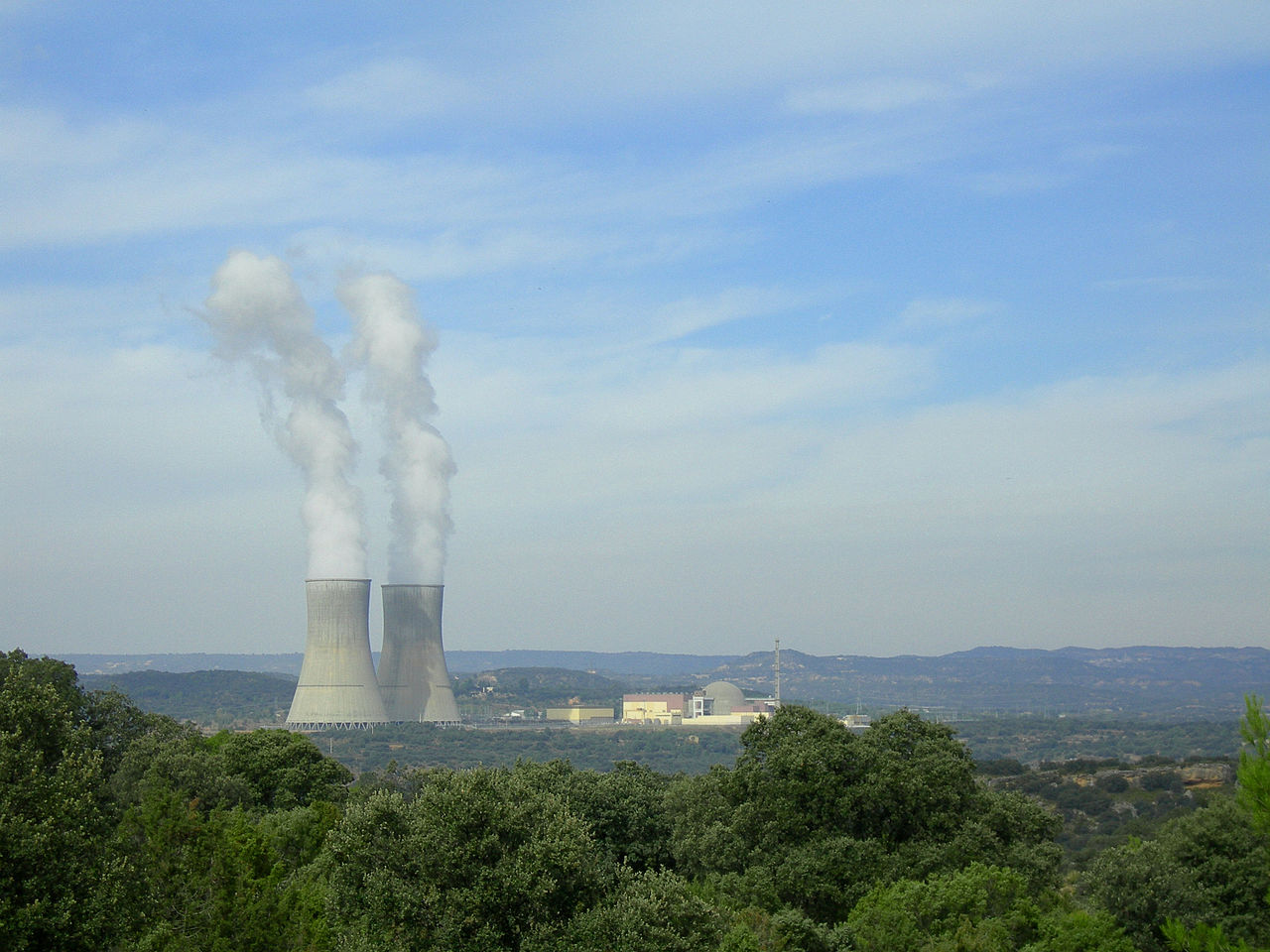 Central nuclear de Trillo. Foto: Wikipedia