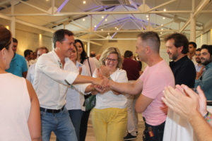 Carlos Velázquez en un acto en Torrijos