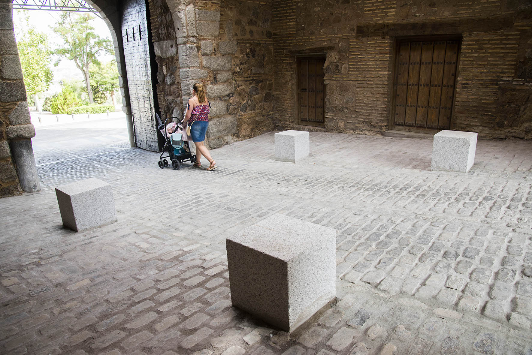 Puerta del Cambrón, en Toledo.