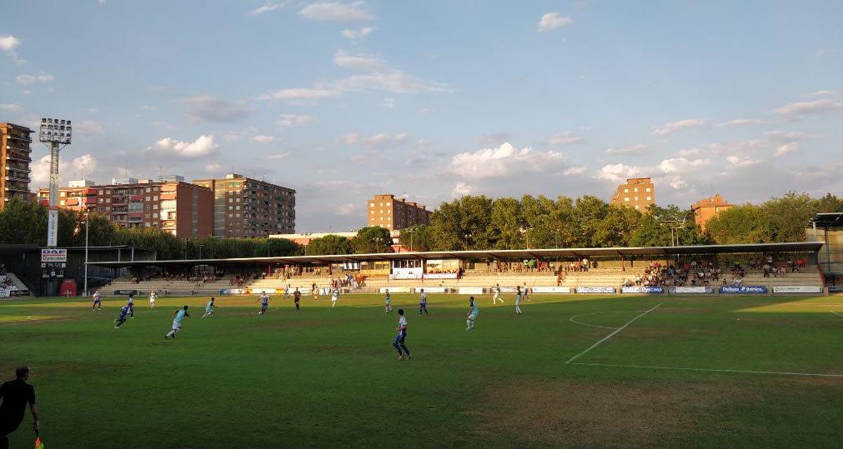 Lance del partido del Talavera contra el Sanluqueño