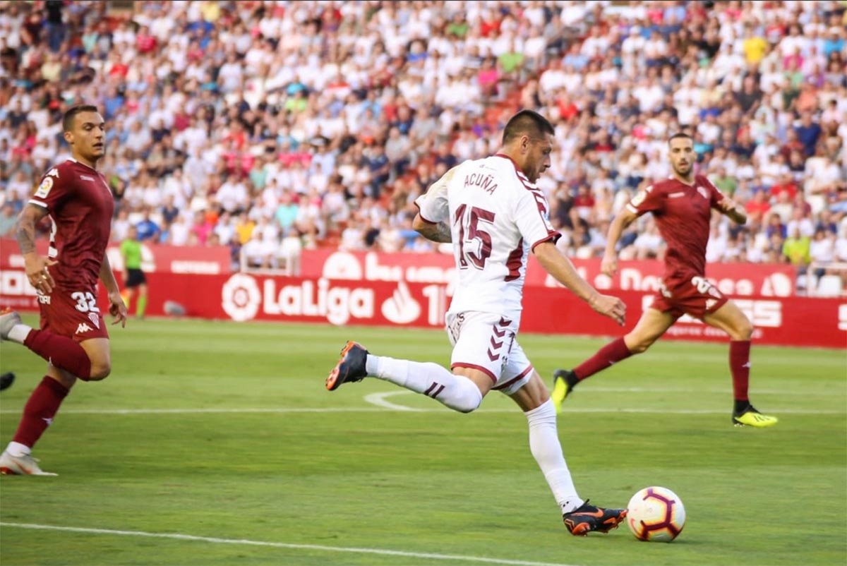 El Albacete lleva cinco puntos en la liga