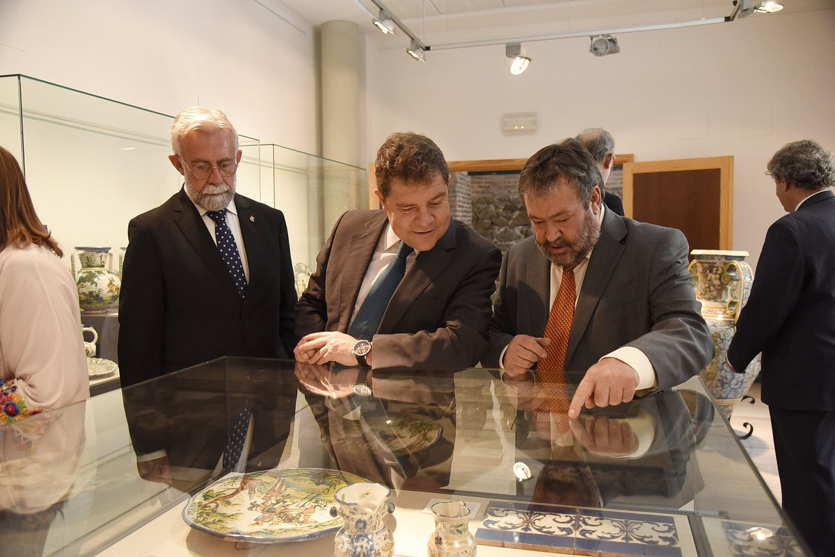 Inauguración de la exposición "aTempora" de Talavera.