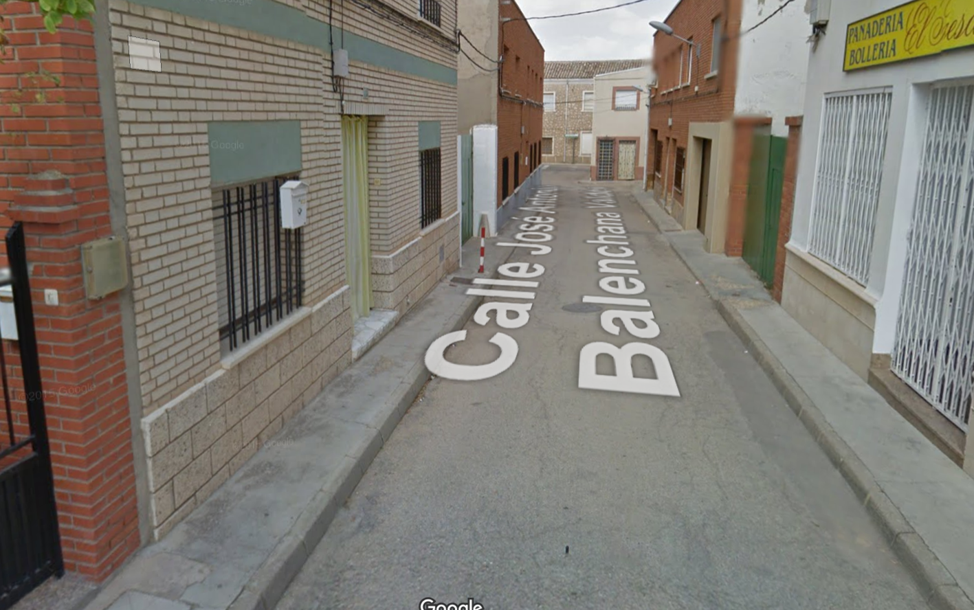 La calle José Antonio Balenchaga Valdés, donde ocurrieron los hechos.