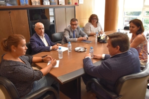 Reunión para iniciar el estudio que solucione el problema de las inundaciones en Cobisa
