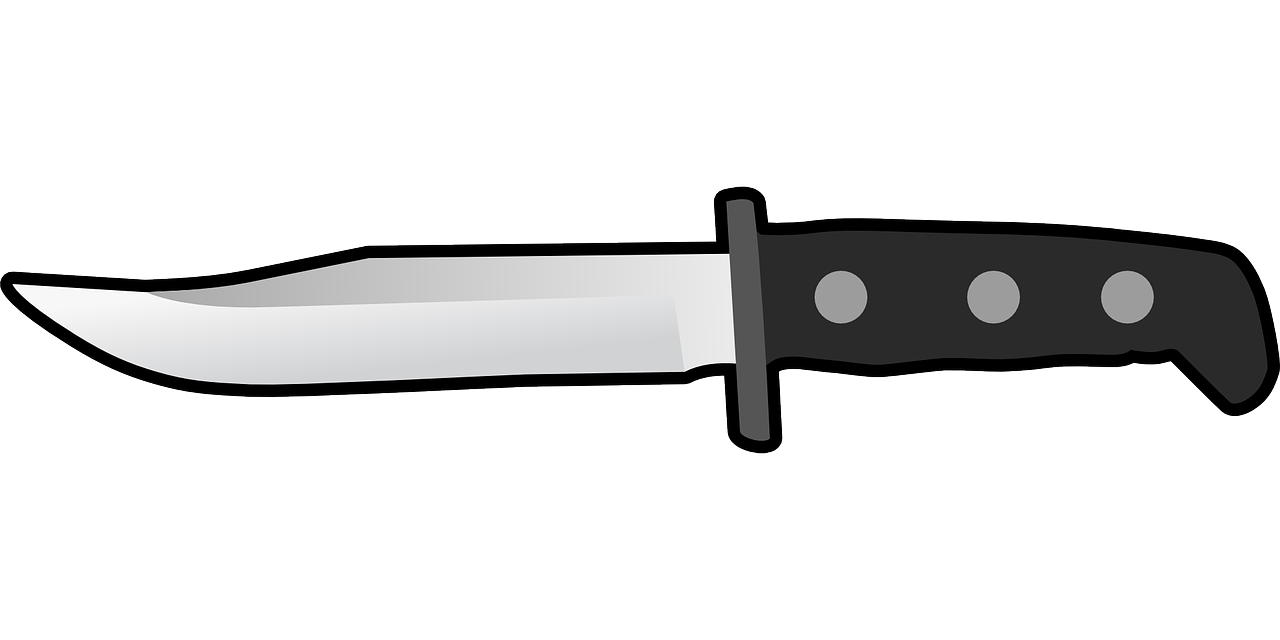 Imagen de archivo de un cuchillo. navaja arma blanca