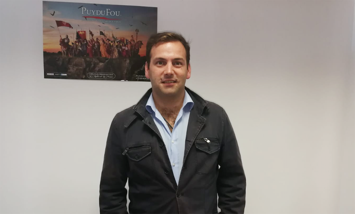 Erwan de la Villeon, consejero delegado de Puy du Fou España.