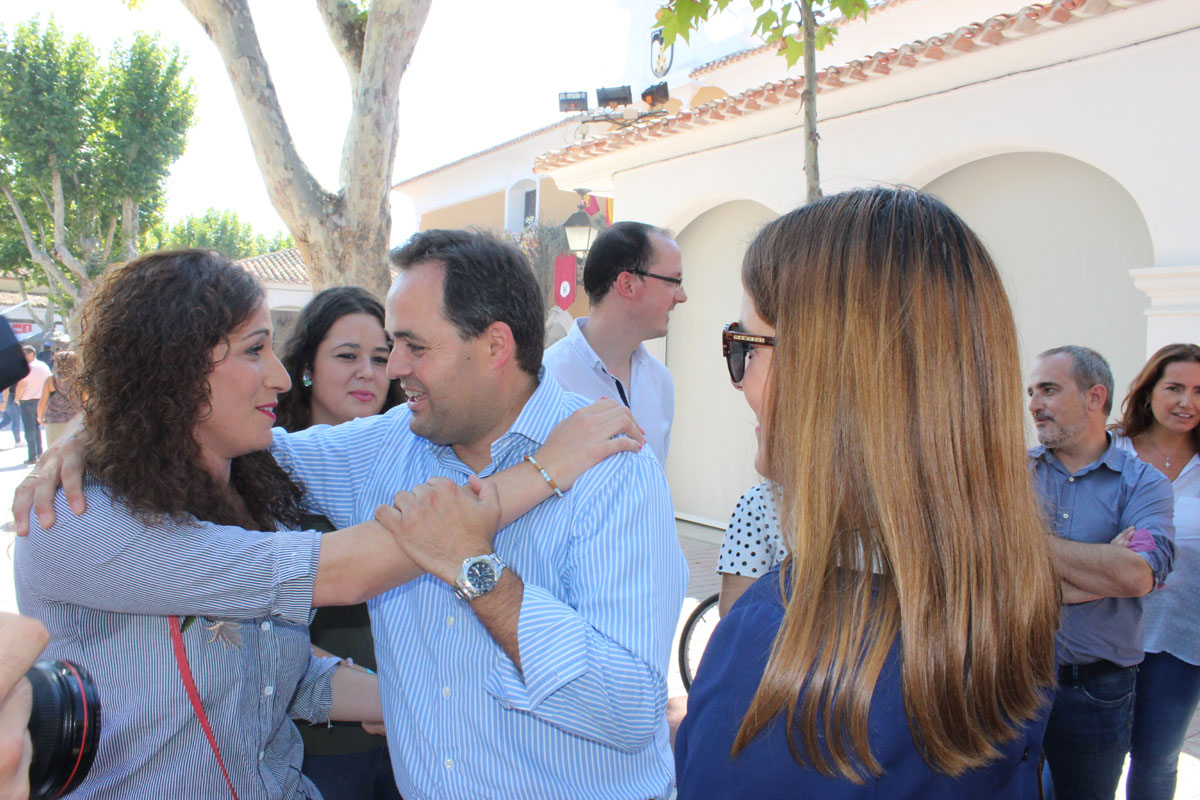 Francisco Núñez ha visitado la Feria de Albacete.