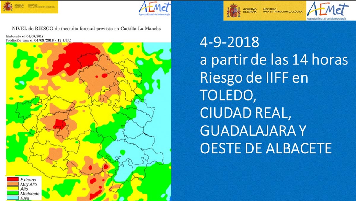 El tiempo hoy en Castilla-La Mancha