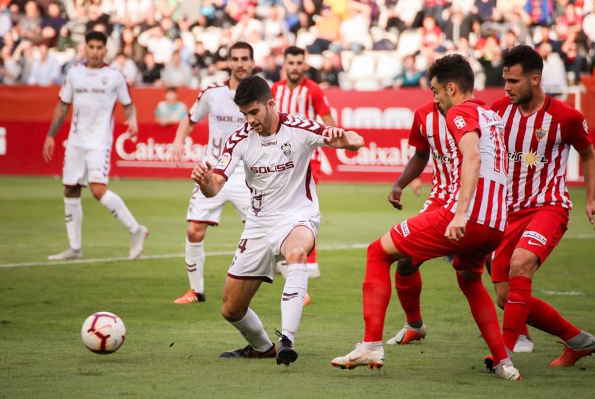 El Albacete solo rascó un punto en casa contra el Almería