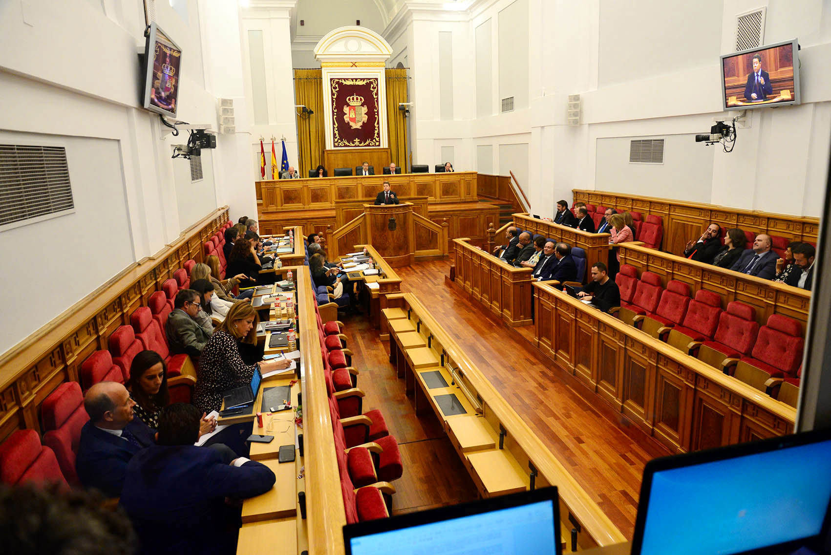 Debate sobre el Estado de la Región en las Cortes de CLM.