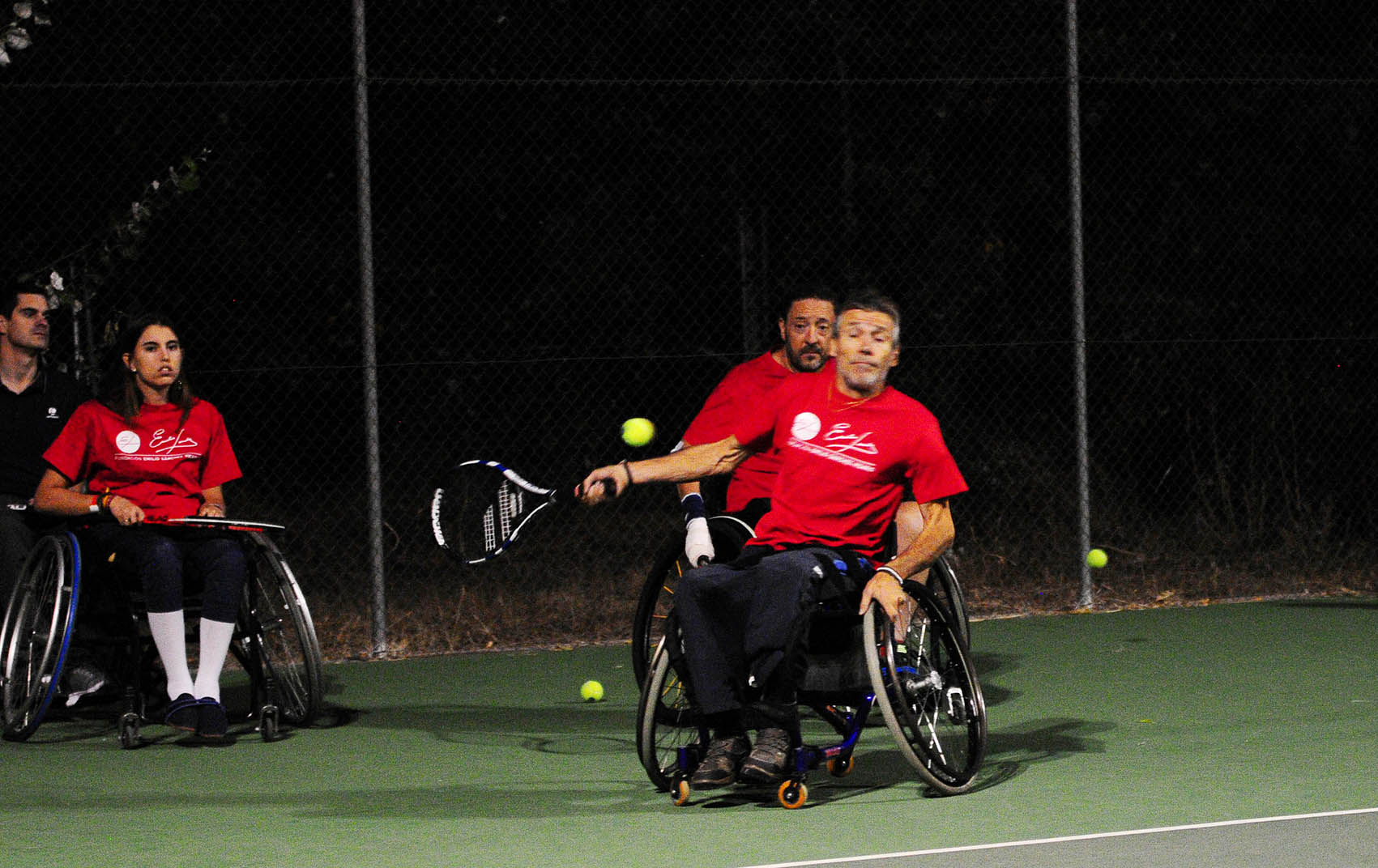 La Escuela de tenis en silla de ruedas de la Fundación Emilio Sánchez Vicario