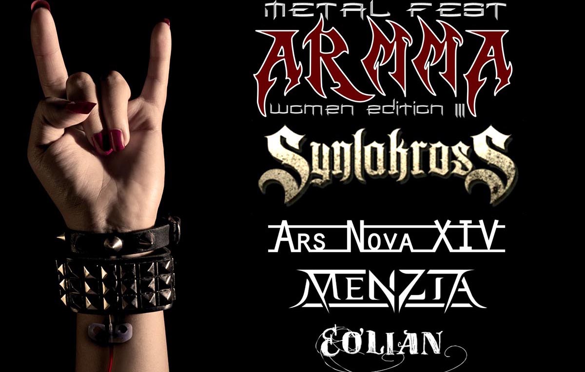 Cartel del "Armma Metal Fest Women Edition"