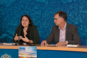 La concejala de Servicios Públicos y Sostenibilidad de Toledo, Eva Jiménez.