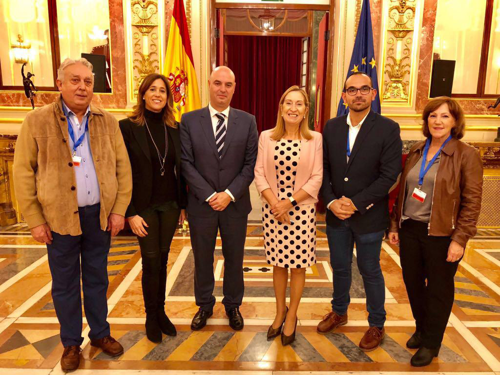 Presentación del Certamen Nacional de Teatro Aficionado “Villa de Fuensalida” en el Congreso de los Diputados.