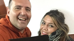José Talavera, director; y Cristina Sandaza, directora de Producción de "Nitefall".