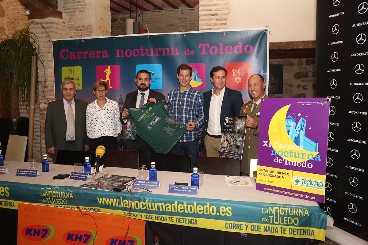 Juan Ramón Amores, en la presentación de "La Nocturna de Toledo"