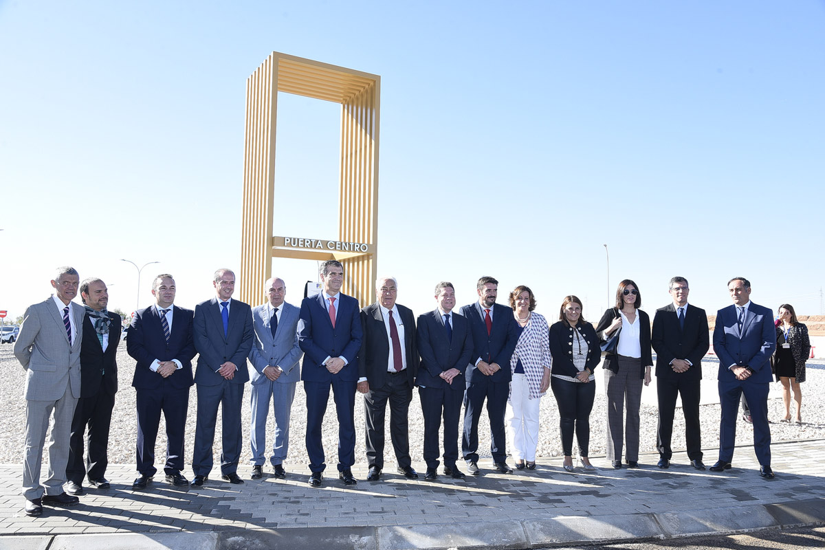 Inauguración de la plataforma Puerta Centro-Ciudad del Transporte.