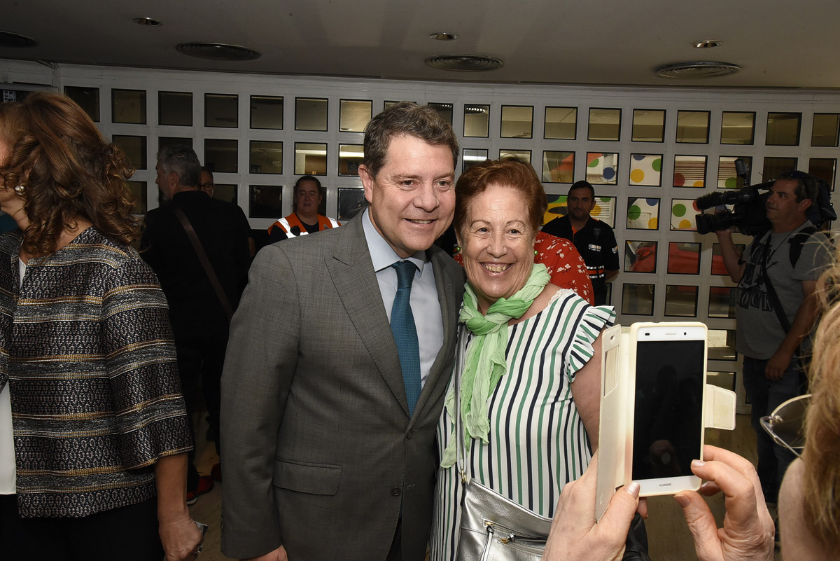 Page durante las jornadas organizadas por la Unión Democrática de Pensionistas y Jubilados (UDP).