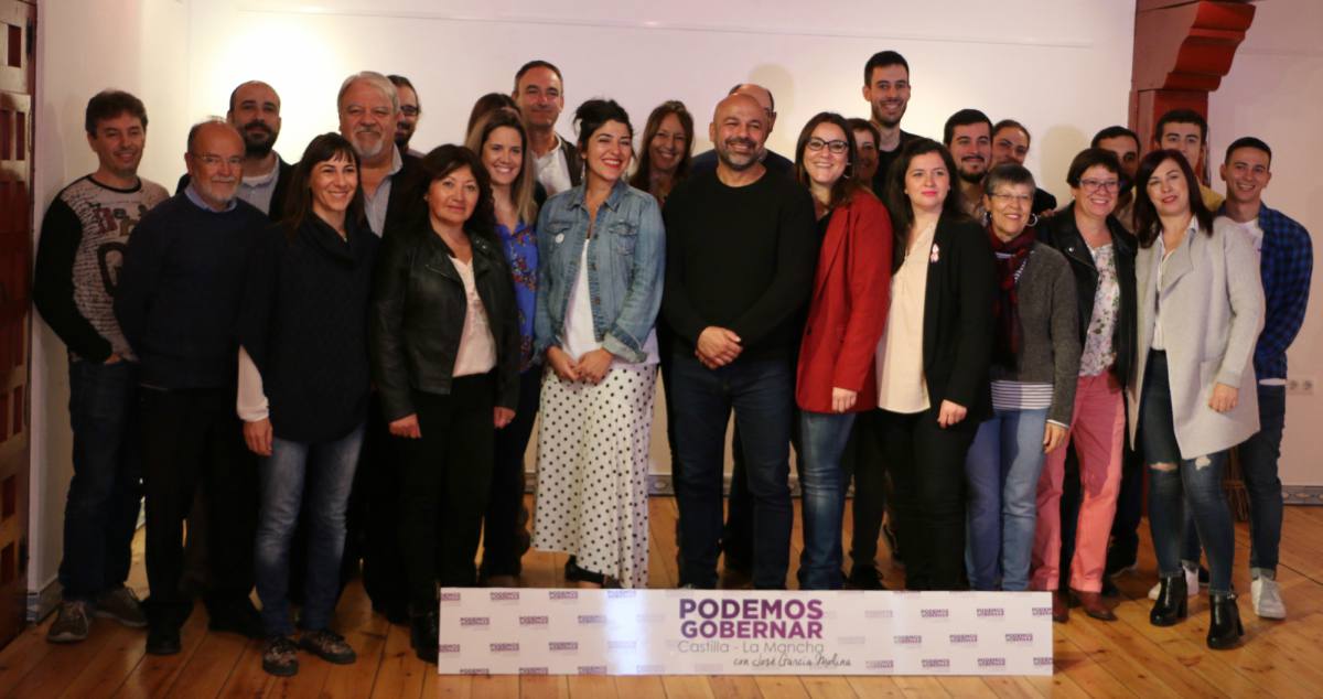 Presentación de la candidatura de Podemos Gobernar CLM.