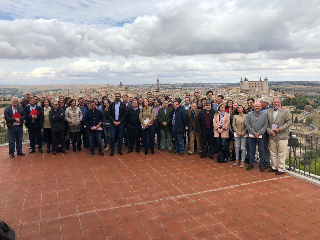 Encuentro en Toledo de socialistas para empezar a elaborar el programa electoral.