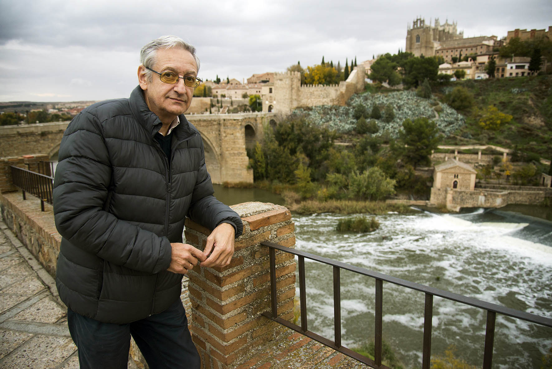 Alejandro Cano, presidente de la Plataforma de Toledo en Defensa del Tajo. Tajo, Navidad