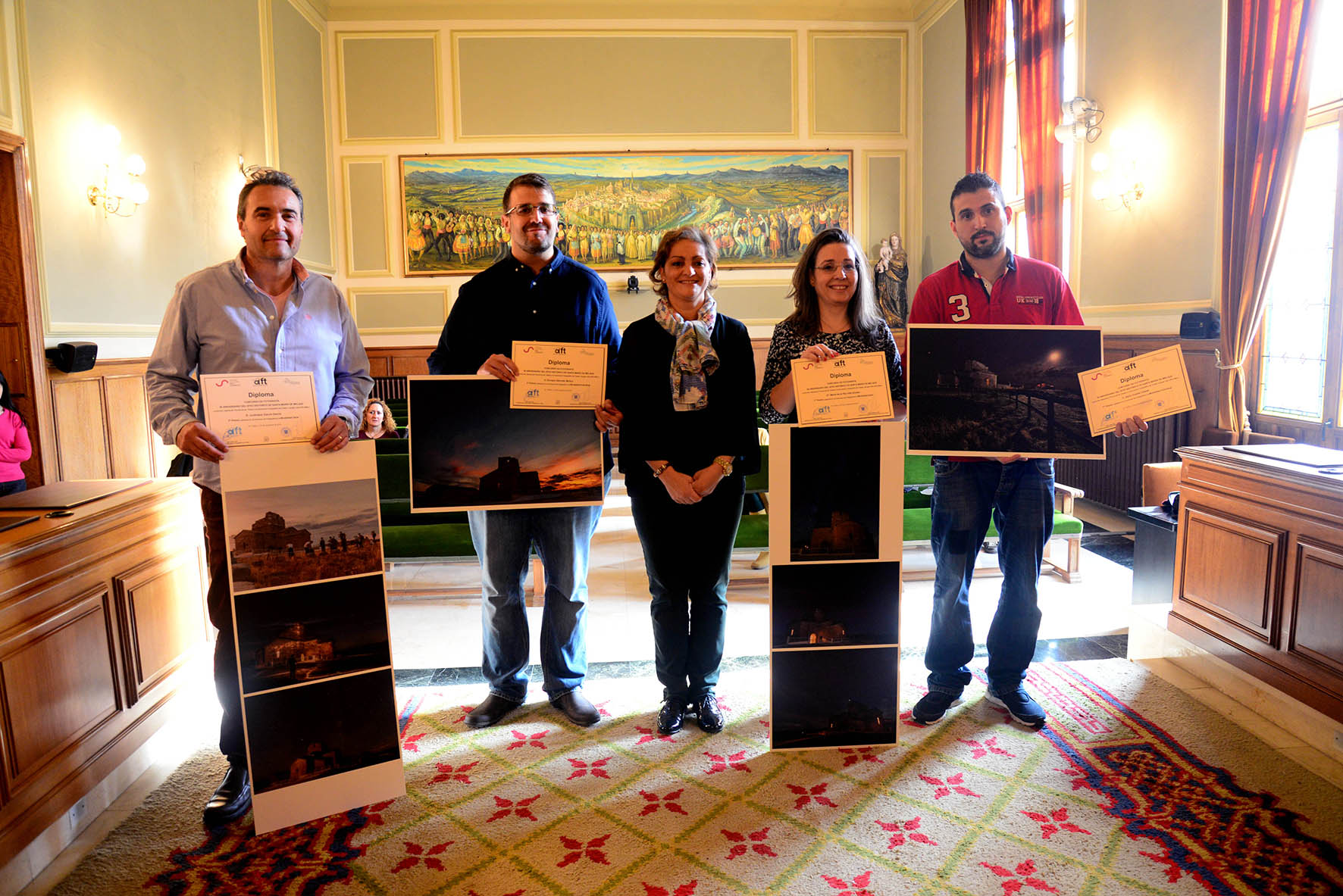 Entrega de premios del concurso de fotografía de Melque.