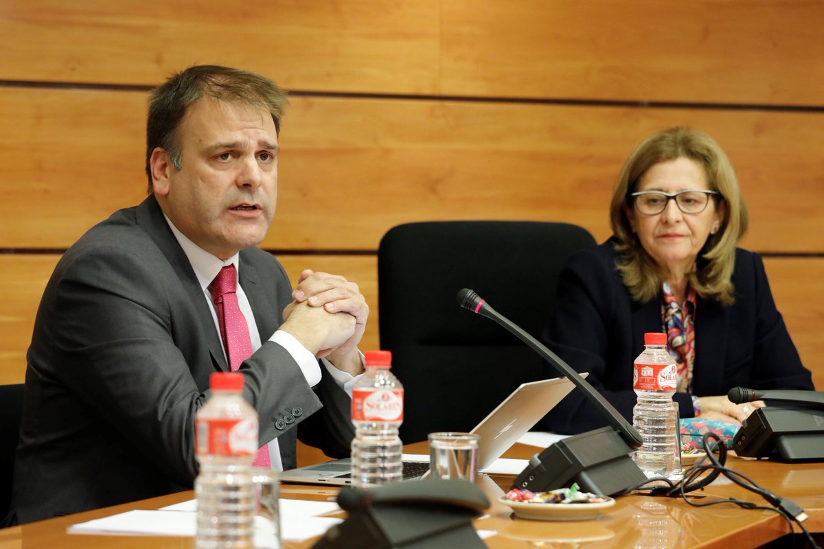 Comisión de Fomento de las Cortes regionales. fibra óptica