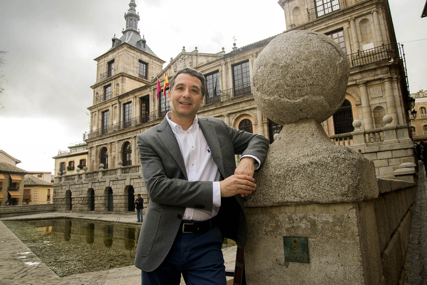 Esteban Paños y la Plaza del Ayuntamiento