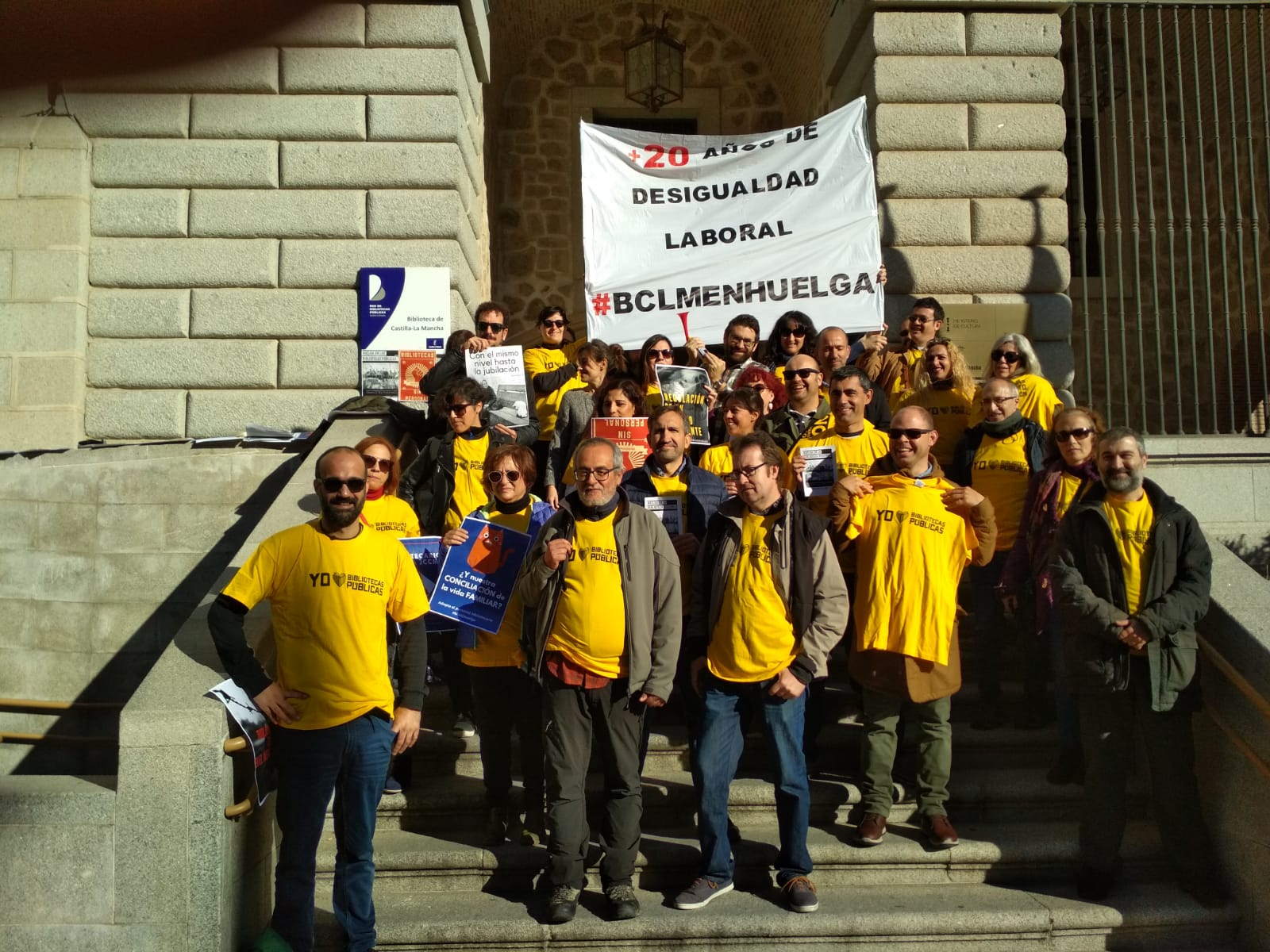 Concentración en Toledo.