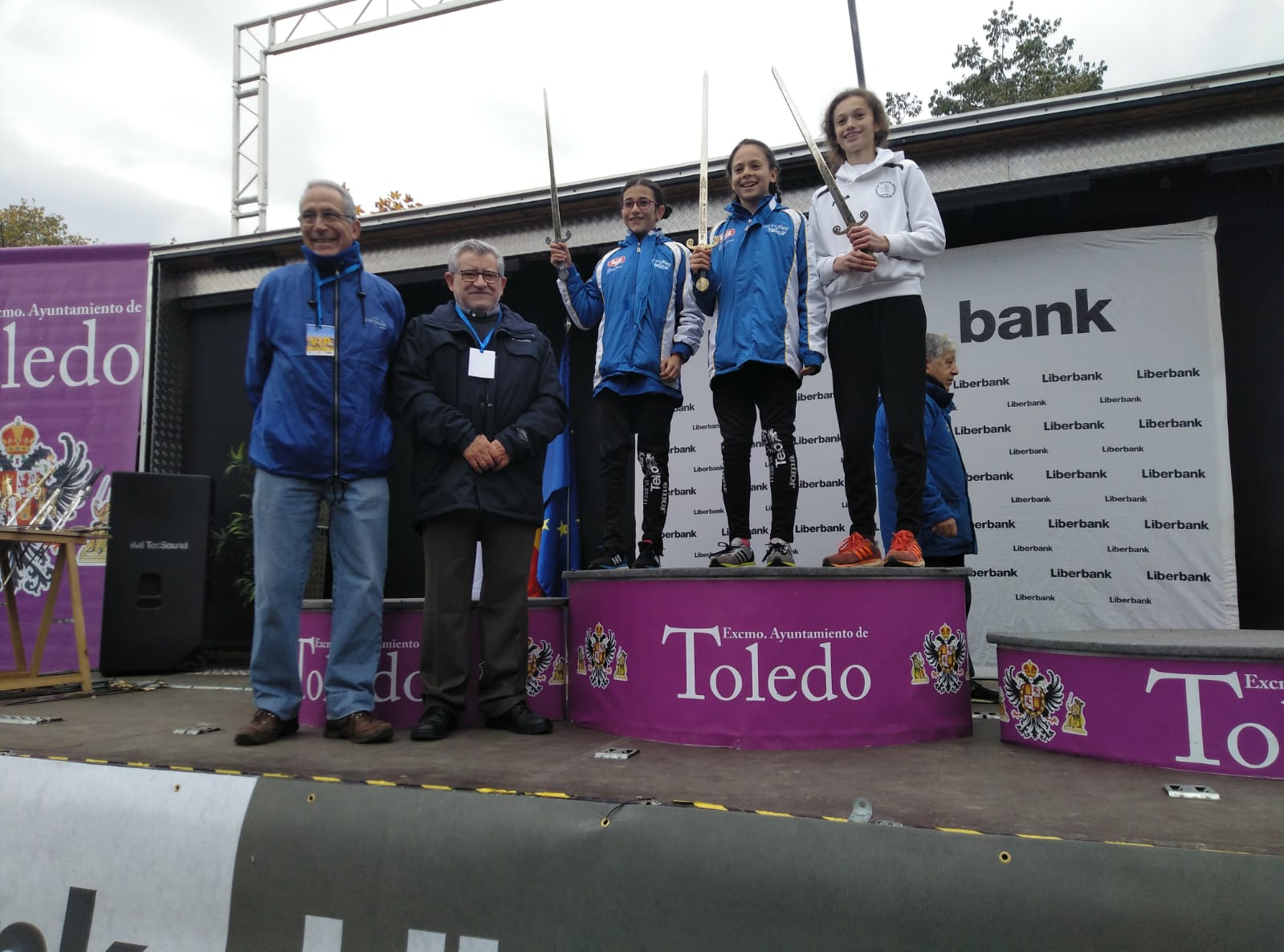 Felpeto, en la entrega de trofeos de la Espada Toledana