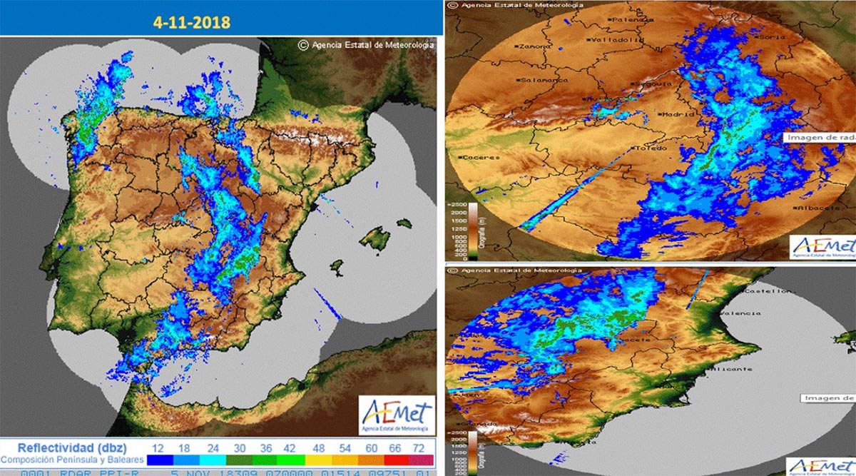 Las previsiones de la Aemet para hoy