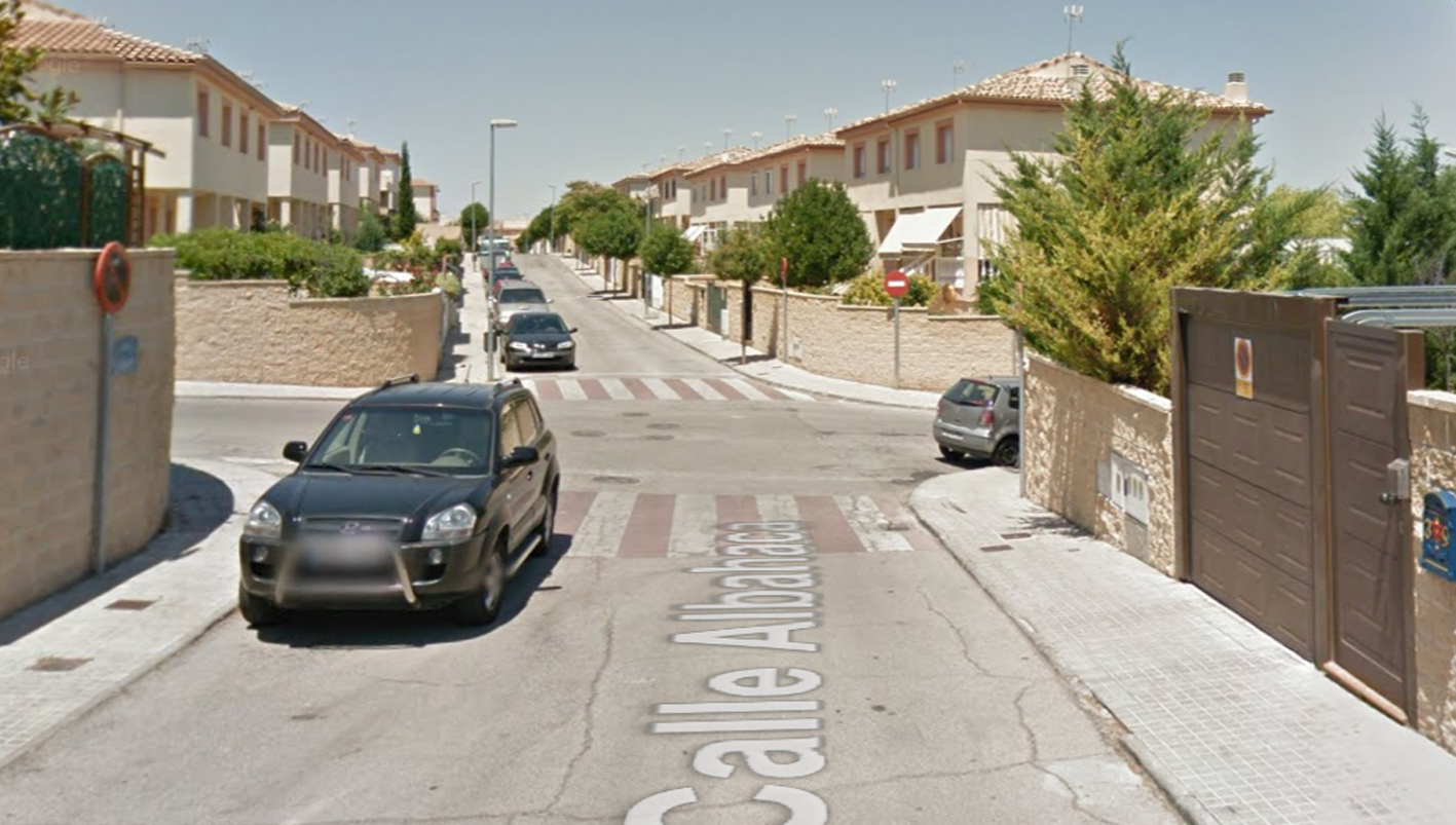 Calle Albahaca, donde ocurrieron los hechos. Foto: Google Maps.