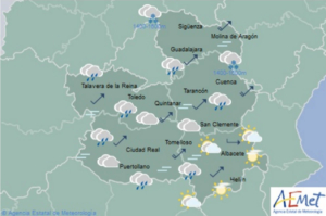 Previsiones de Aemet para hoy, miércoles 21.