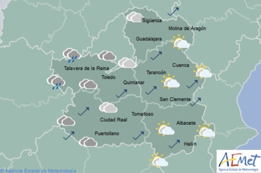 Previsiones de Aemet para hoy, domingo 4 de noviembre.