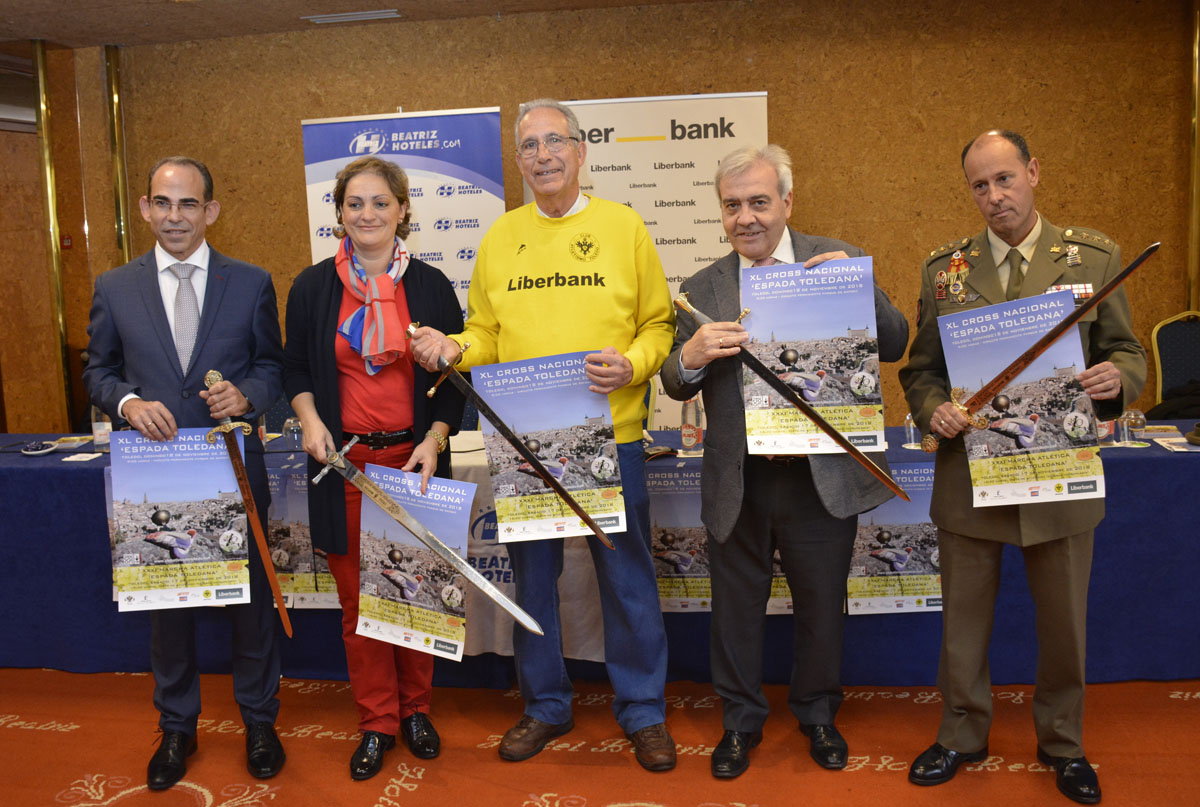 Presentación de la XXXI Marcha Atlética y el XL Cross Nacional "Espada Toledana".