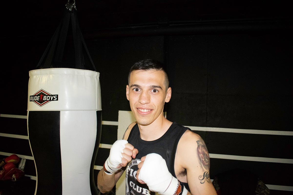Jordi Martínez (Club Fight Albacete), en una foto de archivo