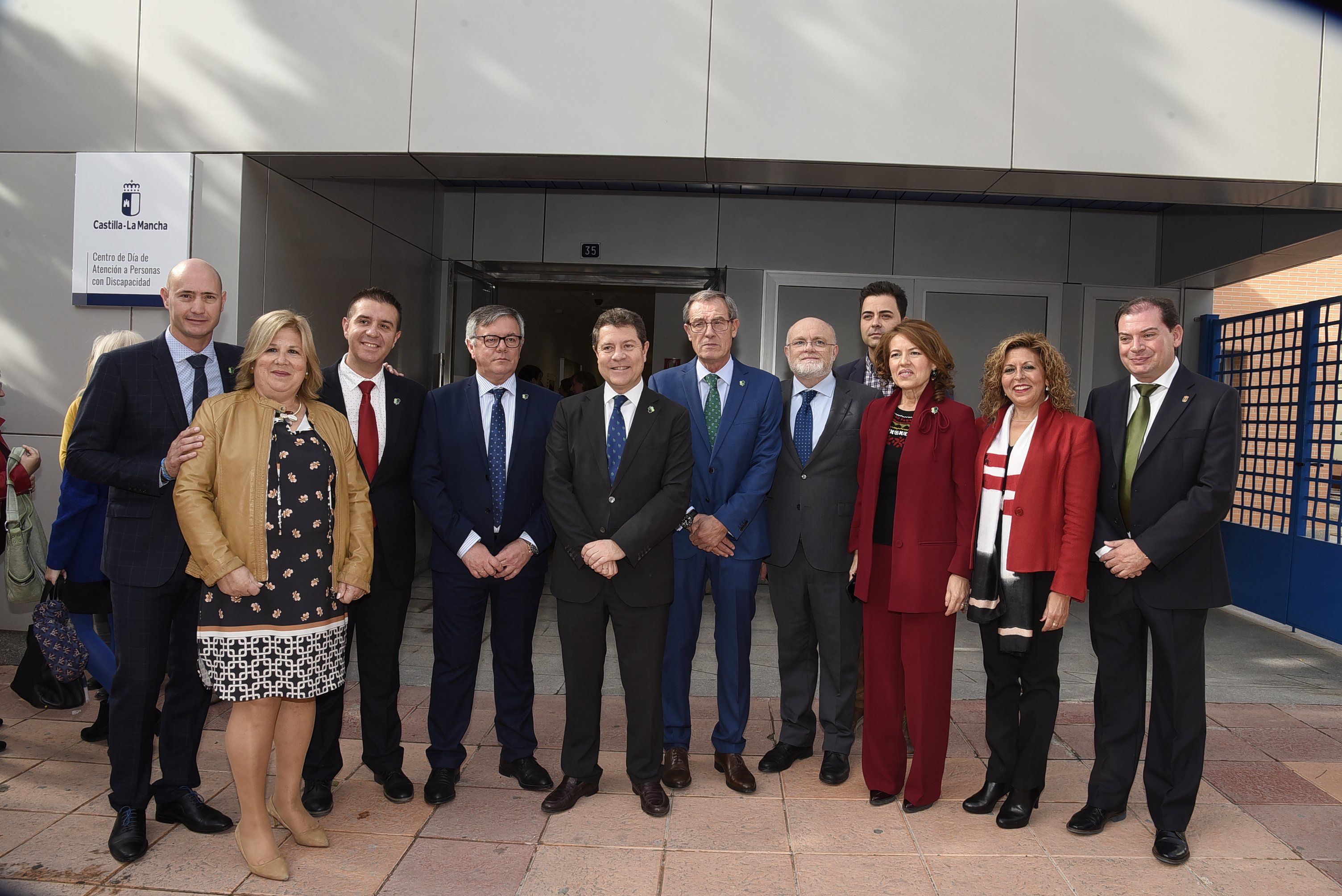 Inauguración del centro de día para personas con discapacidad en Hellín.