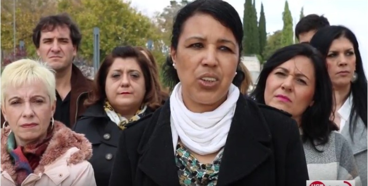 Imagen del vídeo contra la violencia machistas de UGT Castilla-La Mancha.