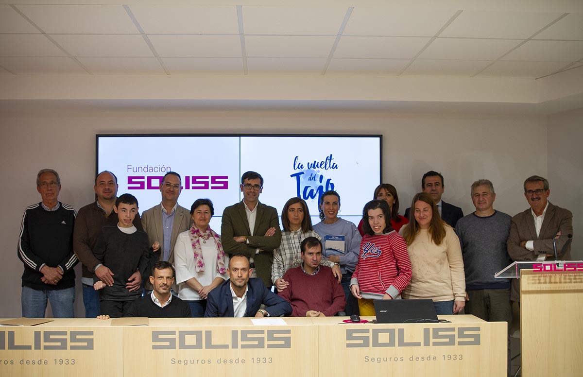 Fundación Soliss acogió la entrega de la recaudación de La Vuelta del Tajo