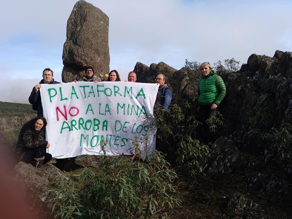 Plataforma No a la Mina de Arroba de los Montes