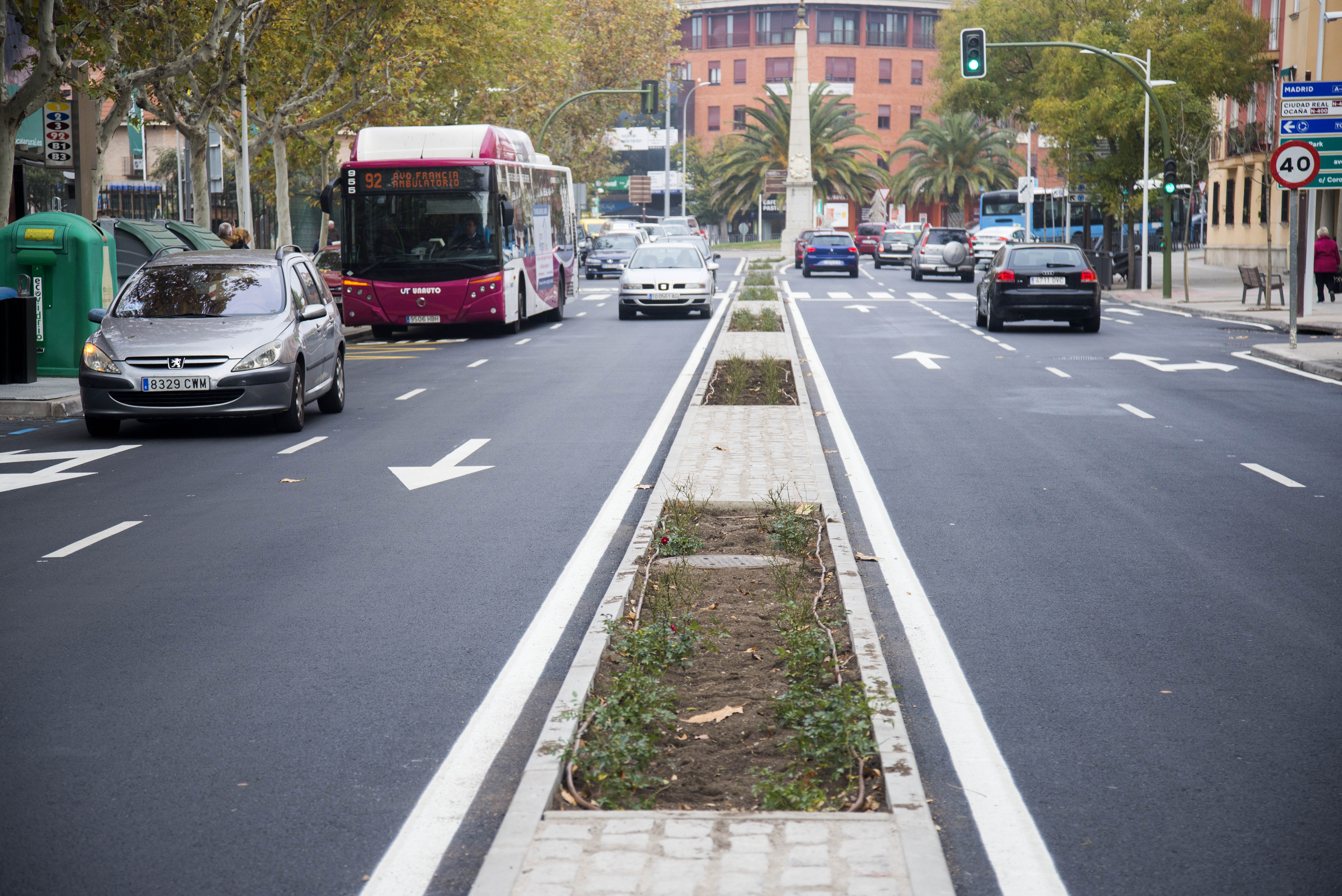 Avenida de la Reconquista, en Toledo