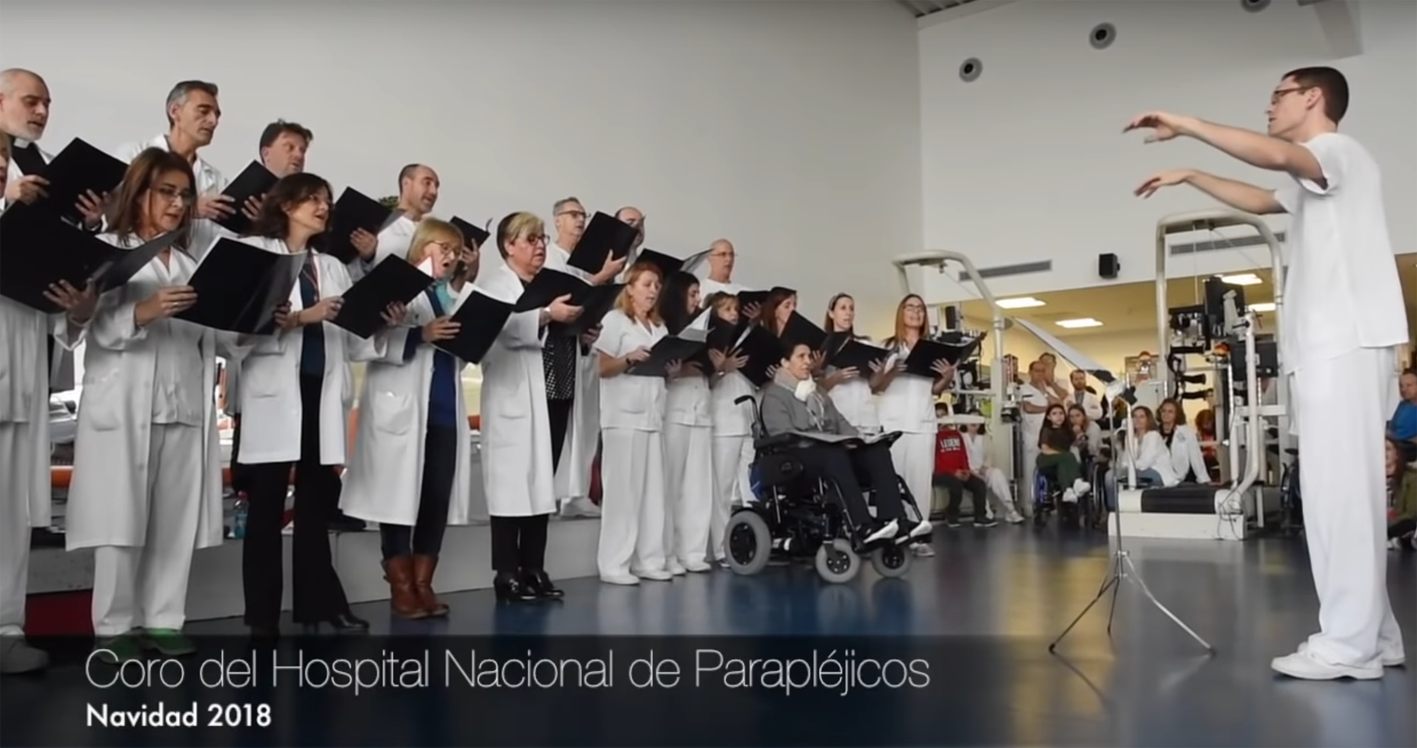 Coro del Hospital de Parapléjicos, en Toledo